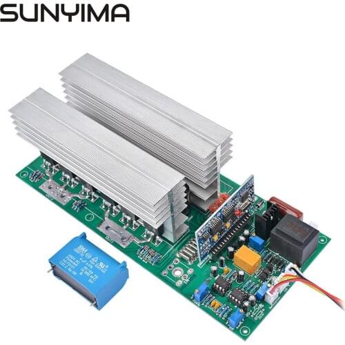 SUNYIMA Pure Sine Wave Inverter DC 12V 24V 36V 48V 60V To 220V 1500W/3000W/4000W/5000W/6500W Power Frequency Inverter