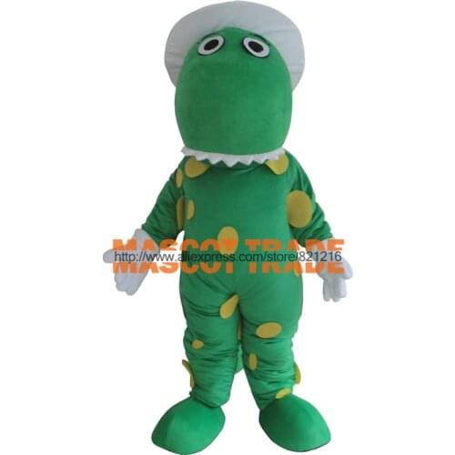 2019 Green Dragon Dinosaur mascot costume fancy dress custom fancy costume cosplay mascotte theme carnival costume kits