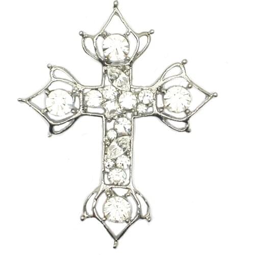 Cross Rhinestone Brooch Jewelry gift Brooches Pins & Pendant
