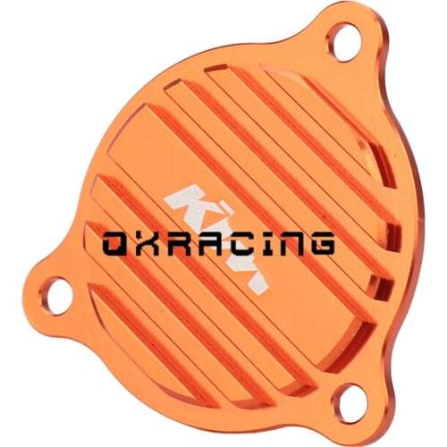 Motorcycle Billet Oil Pump Cover For SXF XCF XCFW XCW EXCF 250 350 450 500 530 Dirt Bike Motocross Enduro Supermoto Off Road