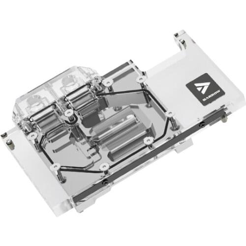 Barrow full coverage GPU Water Block for ZOTAC RTX 3070 X GAMING, 5V ARGB 3PIN Motherboard AURA SYNC BS-ZOXG3070-PA