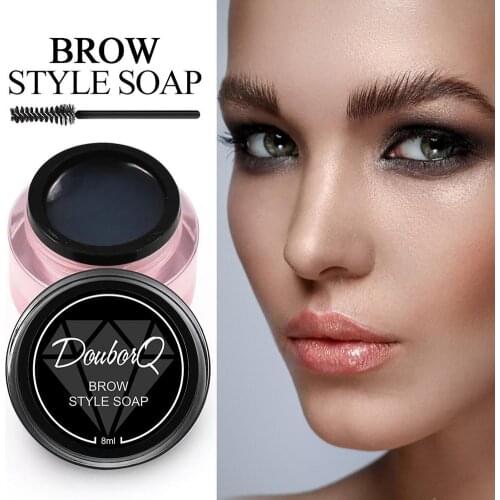 The New Eyebrow Gel Brows Wax Waterproof Long-Lasting 3D Feathery Wild Brow Styling Soap For Eyebrows Womens Cosmetics