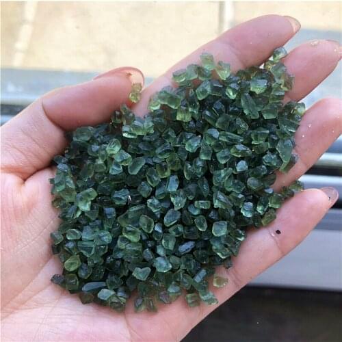Wholesale 50g Natural Green Apatite Crystal Stone Natural Crystal Rough Mineral Specimen Healing Crystals