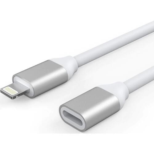 Lightning Extension Adapter for Dji Mavic,Osmo Action,Insta360, iPhone,iPad,8pin Video Audio Data,1.6ft 50cm,2m Charging Pencil
