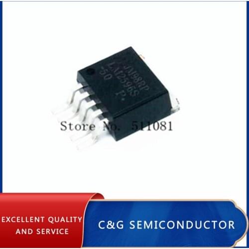 10PCS LM2596S-5.0 LM2596 TO-263