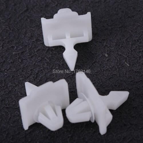 100PCS Front Fender Lower Panel Moulding Clip Grill Fastener For Mercedes 190E E300 E320 W124 W201 E300 300D