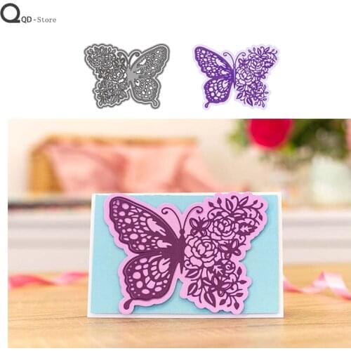 2021 Butterfly Lace Model Cutting Dies New Dies Scrapbooking Mold Cut Handmade Tools DIY Craft Decoration Metal Cutting Dies