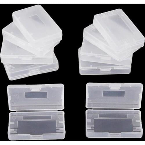 5Pcs Portable Plastic Storage Box for Game Boy Advance GBA Cards Case Organizer