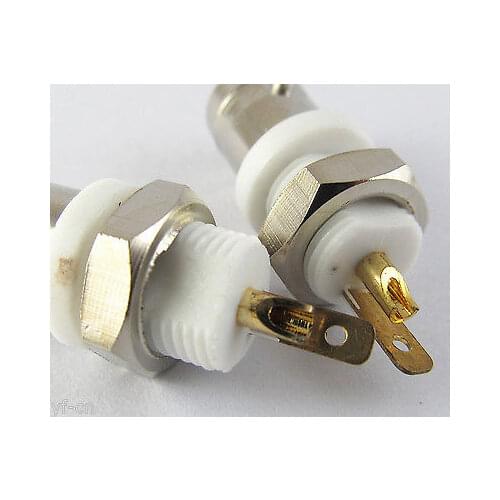 5pcs HQ Brass BNC Female Jack Soldering Waterproof PCB Panel Mount Connector