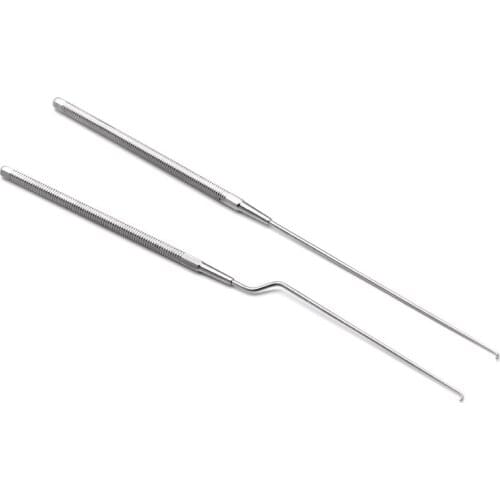 Cerumen Hook Cerumen Hook Straight Curved Gun Type College Otology Equipment Tools Korean Ear Use High-quality Imported Material