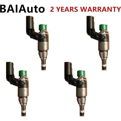 4PCS Fuel Injector OIl Nozzle Injection Valve For VW Jetta Passat Golf Audi A3 Skoda Seat 1.4TFSI 03C906036M 03C906036F