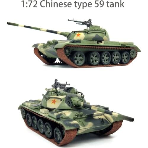 1:72 Chinese type 59 tank Imitation of t55 tank Finished product model