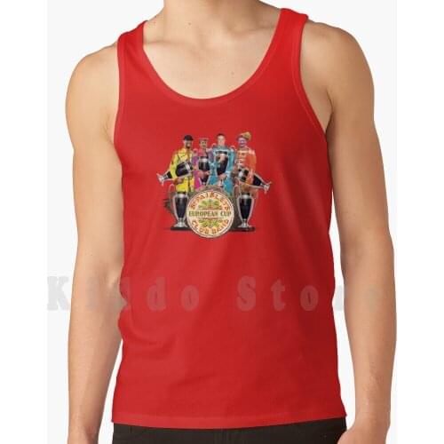 Sgt Paisleys Tank Tops Vest Sleeveless Unbearables Of Europe European European Royalty Anfield Klopp Six Times