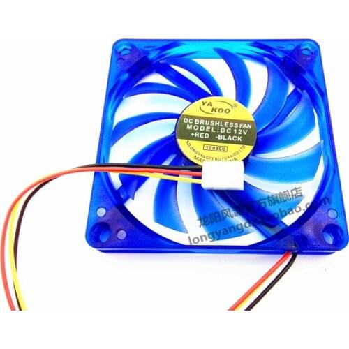 New 8010 Ultra-thin fan 80MM 8cm 80*80*10mm Cooling fan 12V Silent fan with 2pin 3pin
