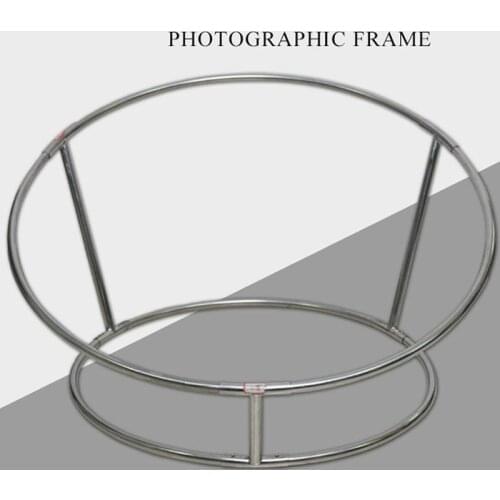 Newborn Photography Props Posing Steel Pipe Frame Steel Sofa Bebe Accessoires Photographiques Newborn Posing Nest Round Shelf