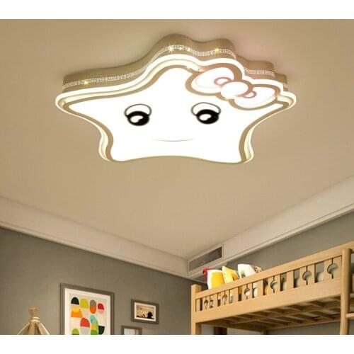 Satr Modern led ceiling chandelier lights for bedroom Children kids room AC 85-265V led chandelier fixtures