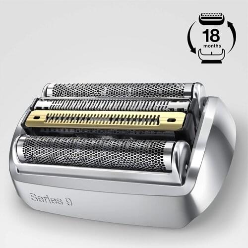 Braun shaving machine spare part 92S silver series compatible with 9 shavers, Braun Replacement head, titanium best of all, 2021
