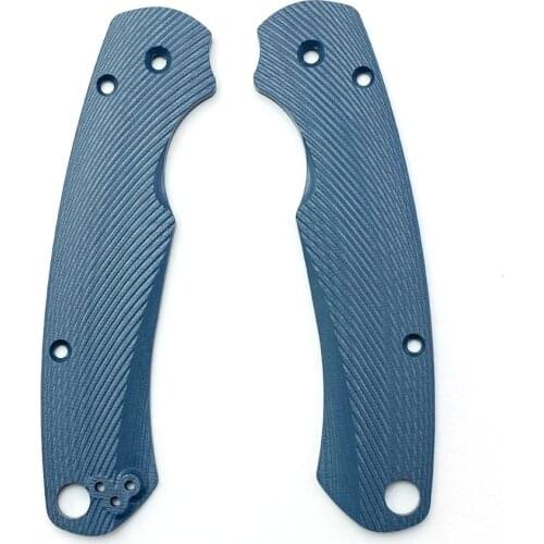 1 Pair Professional G10 Custom Handle Patches Materials Anti-slip Grip Knife Handles DIY slab blank scale For Paramilitary 2 C81
