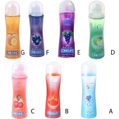 100ml Flavored Lubricant Water Based Sex Lube Personal Female Sexual Massage Oil