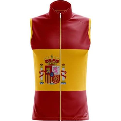 2021 Men Cycling Vest Windproof Waterproof Running Vest MTB Bike Bicycle Reflective Clothing Sleeveless Spain Cycling Gilet