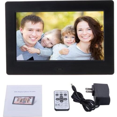 7 Inch Digital Picture Frame Digital Photo Frame with TN Display Player with Remote