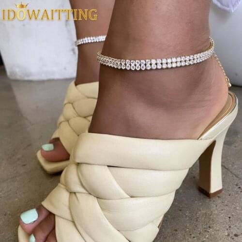 New 21+5CM Iced Out Bling White Pink Cz Tennis Chain Anklet For Women Hip Hop 3mm Cubic Zirconia Tennis Leg Chain Foot Jewelry