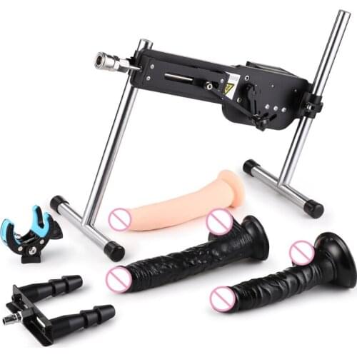 Automatic Vibartor Sex Machine with Different Size Sex Toys Dildo for Woman Adult Sex Product Masturbator for Men Adult Product