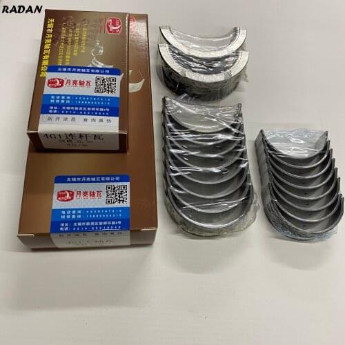 Set of 4G13 4G15 4G18 Engine Bearings Crankshaft Bearing Con Rod Bearing For Car