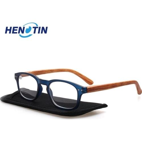 Reading Glasses Men and Woman Eyeglasses Wooden Pattern Men Glass Wood Prescription Diopter Magnifier Optical Gafas de lectura