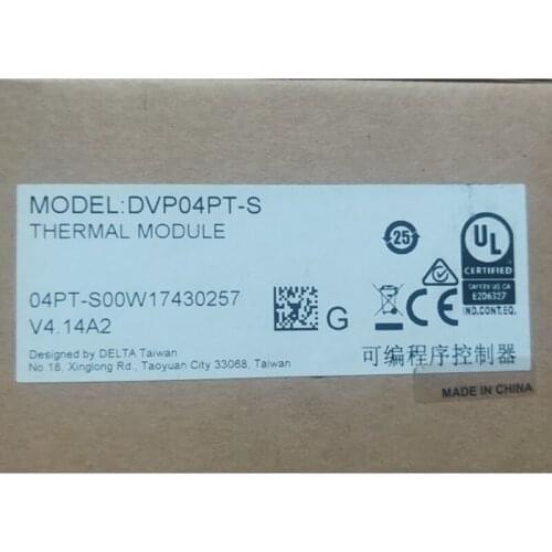 Original Delta DVP06PT-S DVP04PT-S Programmable control expansion module In box