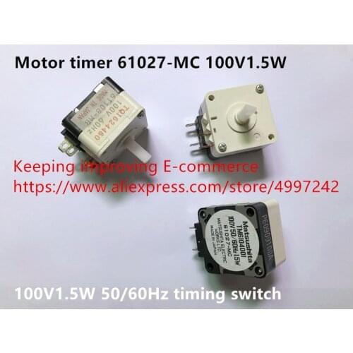 Original new 100% motor timer 61027-MC 100V1.5W 50/60Hz timing switch