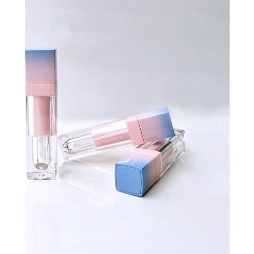 20 x 5ml Pretty Empty Gradient Pink Lip Gloss Tube Mini DIY Lip Balm Tint Bottle Container Makeup Refillable Bottles Beauty Tool