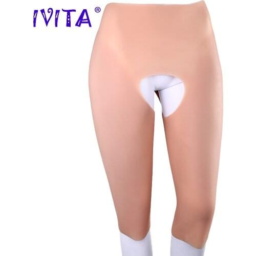 IVITA Silicone Panties Buttock Enhancement Panties Vagina Transgender And Crossdressing Drag Queen For Crossdresser Shemale