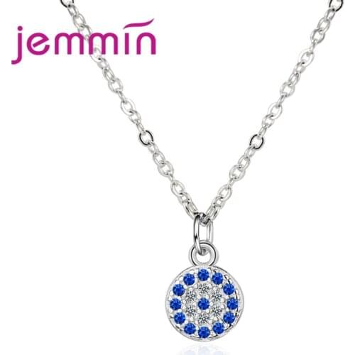 925 Sterling Silver Rhinestone For Fashion Women Girls Pretty Suitable Lively Party Necklaces Design Wholesale Choker