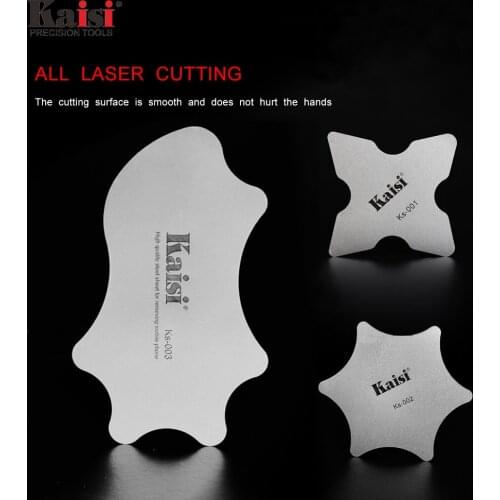 0.1mm Ultra Thin Flexible Stainless Steel Pry Spudger Disassemble Card for iPhone iPad Samsung PADs Mobile Phone Repair Tool