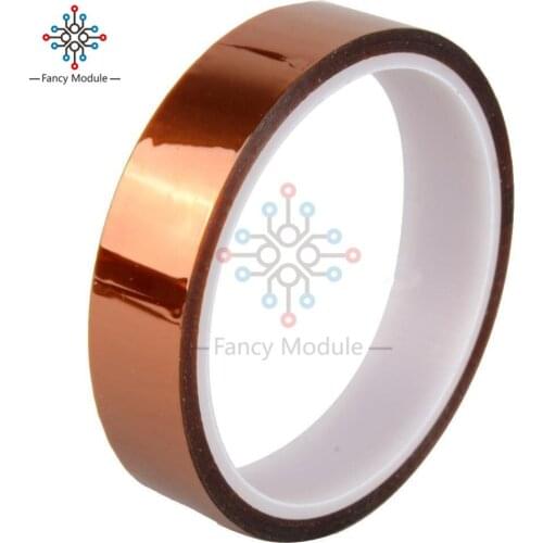 20mm 2cm X 30M 100ft Length Heat Resistant Polyimide Tape High Temperature Adhesive Insulation Tape
