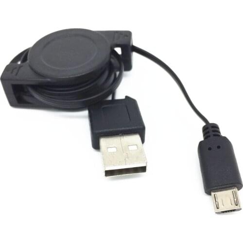 Retractable Micro USB Data Sync Charger Cable for Samsung Sch I779 I759 I629 Sph-D700 Epic 4G Galaxy S I9250 Galaxy Nexus I929