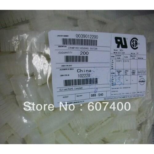 0039012200 CONN RECEPT 20POS DUAL 3901-2200 Connectors 39012200 housings 100% new and original parts 39-01-2200