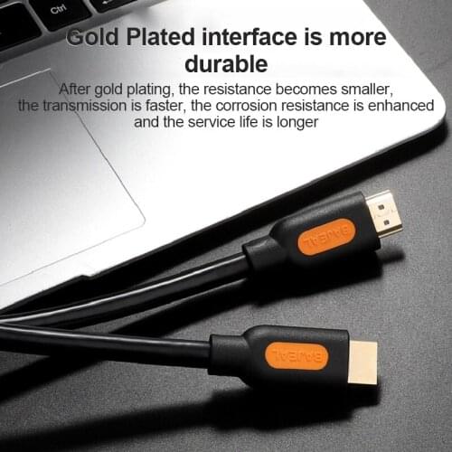 1.5m 3m 5m HDMI HD Video Cable 4K Computer Power Cord 19+1 Oxygen-free Copper Version 2.0 HDMI Splitter Switch Extend Cable
