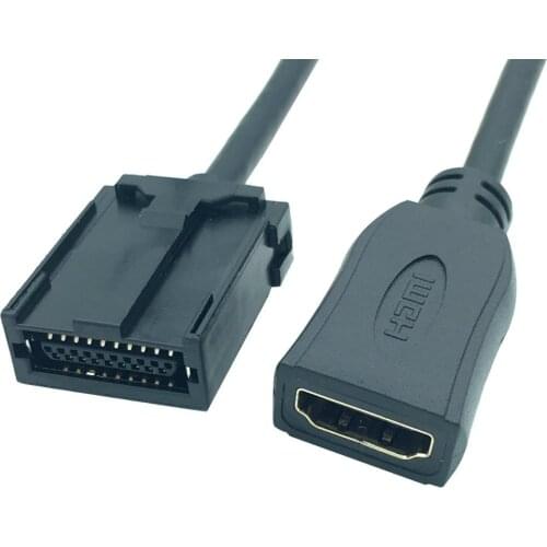 1.5m HDMI-compatible E Type to A Type Extension AV cable for car