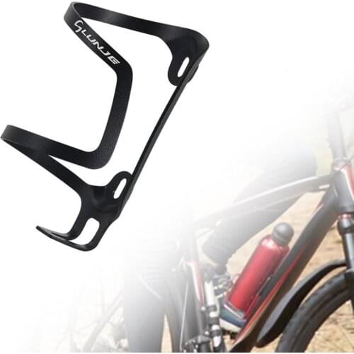 1Set Bottle Cage Universal Anti-corrosion Aluminum Alloy Bicycle Water Bottle Rack Anti- corrosion Durable Portable for Outdoor