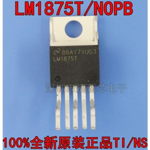 100% New&original In Stock LM1875T TO-220-5 LM1875T/NOPB20W
