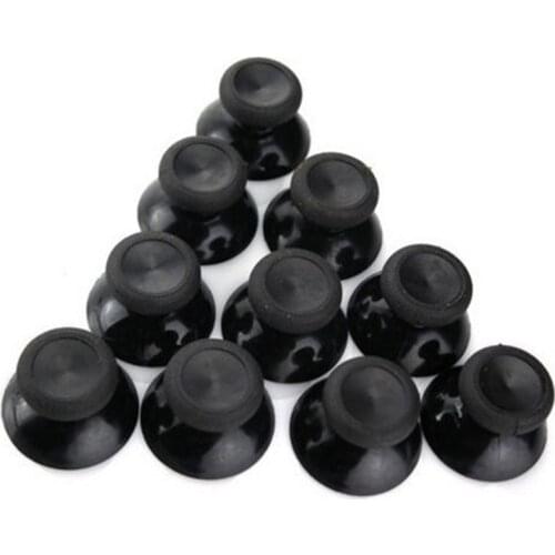 100pcs Black Replacement Analog Thumb JoyStick Plastic button joystick for Xbox one Controller Game Accessories