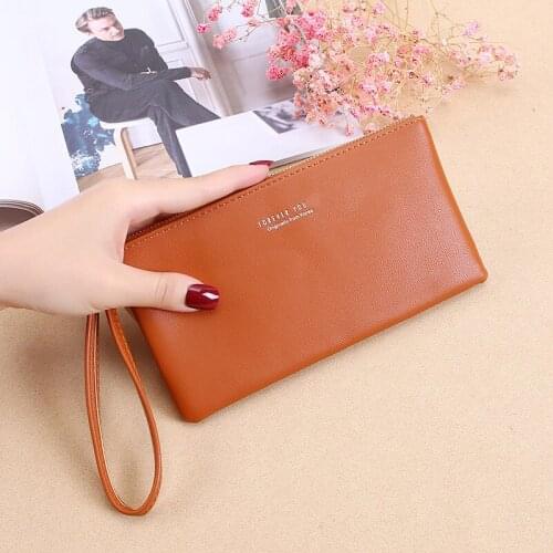2021 Brand Women Card Holder Wallets PU Leather Money Coin Purse Fashion Multifunctional Wallets Clutch