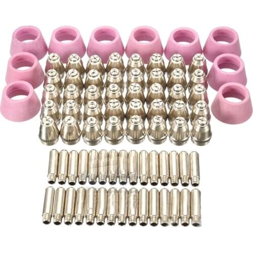 80pcs set SG-55/AG-60 Air Plasma Cutting Machine Torch Consumables