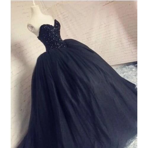 ANGELSBRIDEP Sweetheart Tulle Ball Gown Wedding Dress 2021 Formal Beaded Sparkly Saudi Arabia Bride Dresses Formal Wedding Gowns