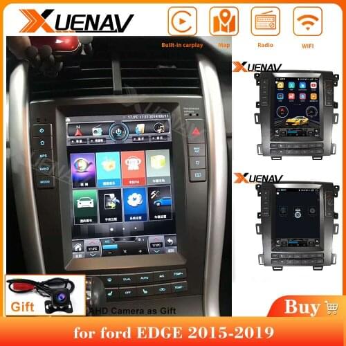 Car auto radiAuto radio installation service Touch Screen Player Car gps player for ford EDGE 2015-2019 car dvd player for ford