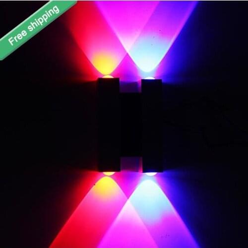 Free shipping 2016 New 4W LED Modern led wall Light Fitting Aluminum for Aisle Bedroom Corridor Porch Background Light 110-220V