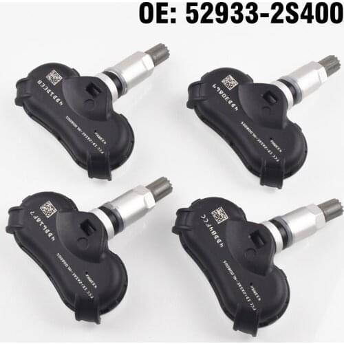 4PCS Car Tire Pressure Monitor Sensor TPMS 52933-2S400 for KIA Sportage III 3 For Hyundai ix35 TUCSON 2014 2015