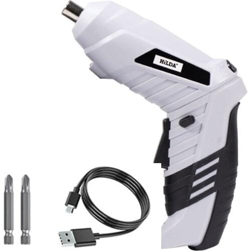 3.6V/4.2V Electric Screwdriver Rechargeable Cordless Power Drill Kit Portable Screw Installation Wood Drilling Machine Hand Tool